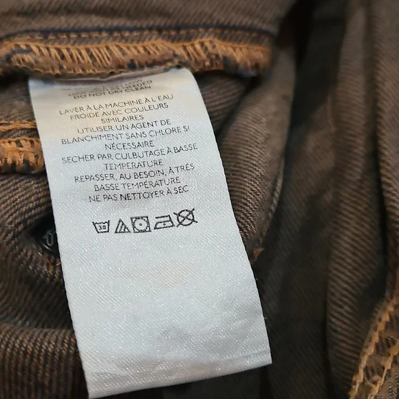 Free People Good Luck Barrel Jeans Mid Rise Distressed Relaxed Ian Indigo 28 NWT - Picture 14 of 16